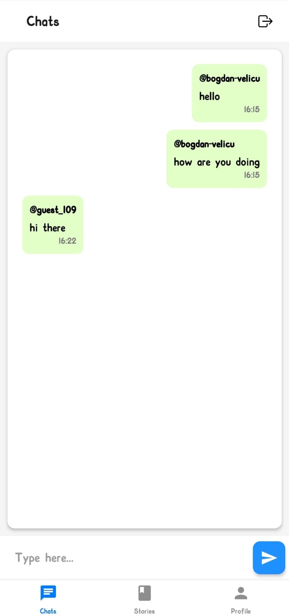 Secure Chat Mobile App